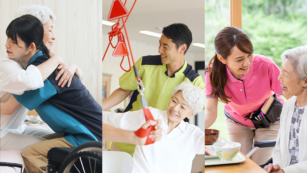 介護職の職場の種類とは?入所・通所・訪問の介護保険サービスをわかりやすく紹介